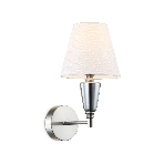 Настенный светильник Ambrella light LH75259 SN/FR сатин никель/белый матовый E14 max 40W 210*160*325, фото9