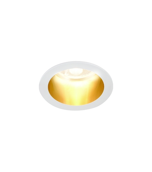 Светильник Ambrella light TN211 WH/GD белый/золото GU5.3 D68*57