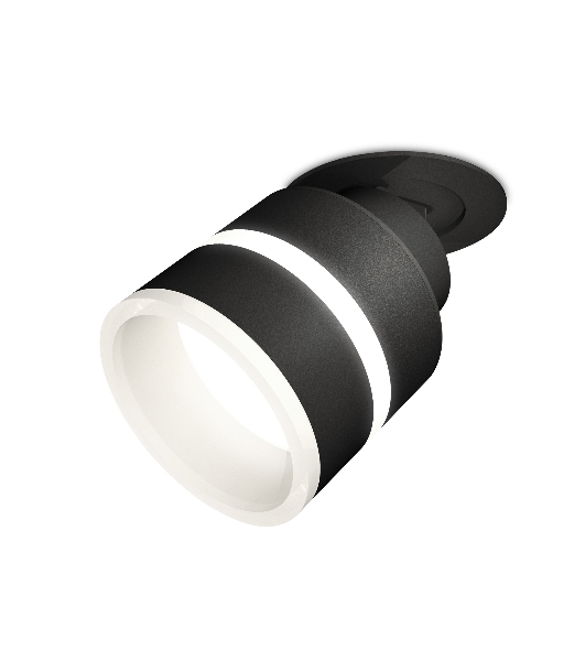 Светильник Ambrella Light XM8102524 SBK/FR черный песок/белый матовый GX53 (A2242, A2106, C8102, N8445)