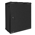 Шкаф телекоммуникационный 19' настенный 15U ExeGate EC-WM-15U.450.M.BLACK (19”, 15U, 600x450x769mm (ШхГхВ), передняя дверь металл, съемные боковые панели, пыле- и влагозащита IP23, черный RAL 9004, 2 коробки), фото14
