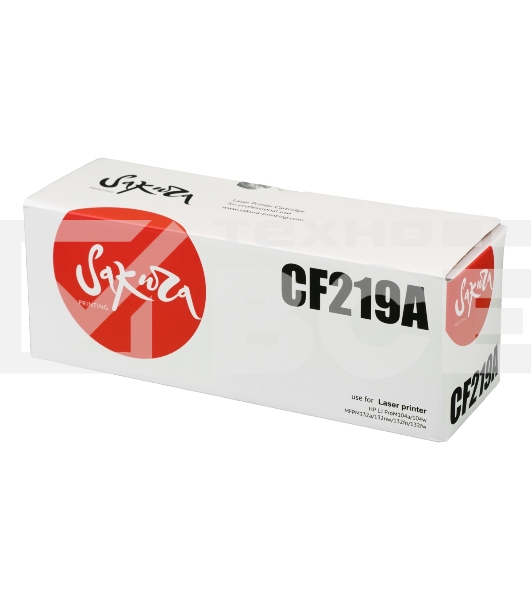 Фотобарабан Sakura CF219A для HP LJ Pro m104a/ m104w/ m132a/ m132fn/ m132fw/ m132nw, 12 000 к