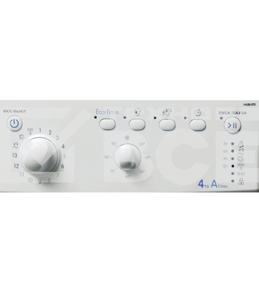 Стиральная машина Indesit IWUB 4105 белый, загр. фронтальная макс.: 4 кг 1000 об/мин класс: А