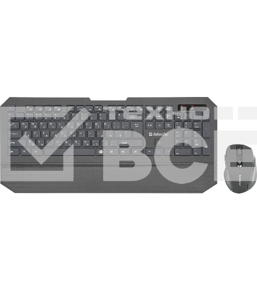 Клавиатура + мышь Defender Berkeley C-925 Nano B Черный