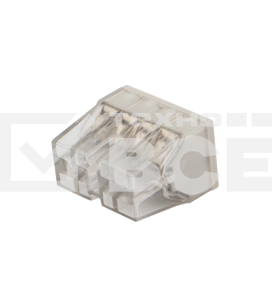 Экспресс-клемма с пастой Rexant СМК 2273-248, 8-проводная 0.5-2.5 мм², прозрачная (50 шт./уп.)