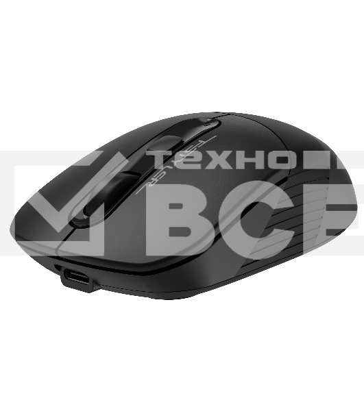 Мышь беспроводная A4Tech Fstyler FB10C черный, 2000 dpi, радиоканал, Bluetooth, USB, кнопки - 4