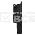 Розетка (колодка) штепсельная двухместная влагозащищенная 2P+PE 230V, 16 А, IP44 каучук PROconnect, фото5