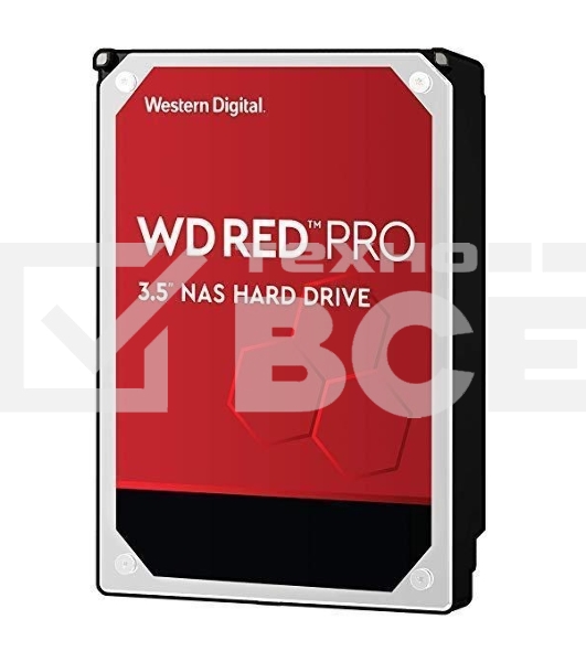 Жесткий диск WD Original SATA-III 16Tb WD161KFGX NAS Red Pro (7200rpm) 512Mb 3.5