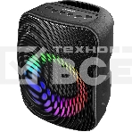 Портативная колонка Hyundai H-PS1005 черный 20 Вт 1.0 BT 10м 1800mAh, фото3