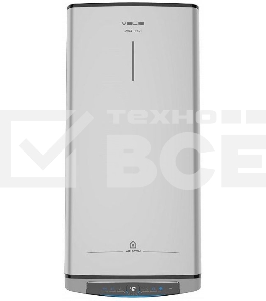 Водонагреватель Ariston Velis Lux Inox PW ABSE WIFI 50 2.5кВт 50л электрический настенный/серый