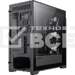 Компьютерный корпус mATX, без блока питания Gamemax Destroyer TGB mATX case, black, w/o psu, w/1xUSB3.0+2xUSB2.0, Combo Audio, w/3x12cm ARGB front fan (1xFN-12A-M6I, 2xFN-12A-S6I), w/1x12cm ARGB rear fan (FN, фото4