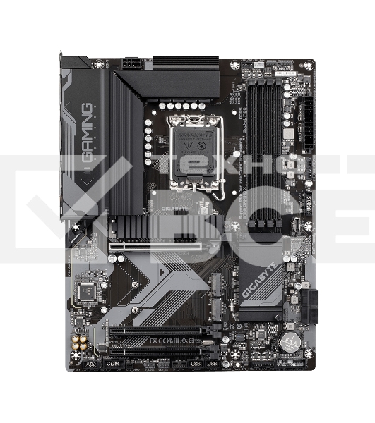 Материнская плата Gigabyte B760 GAMING X, LGA 1700, Intel B760, 4xDDR5, 4xSATA, 3xM.2, 1xPCI-E 4.0 x16, 2xPCI-E 3.0 x1, 1xHDMI, 1xDP, 1x 2.5Gb LAN, 1xUSB 3.2 Gen 2, 1xUSB 3.2 Gen 1, 5xUSB 2.0, 6x3.5 мм, 7.1, ATX