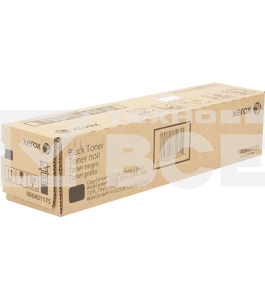 Картридж лазерный Xerox 006R01175 черный для WC7228/7235/7245/7328/7335/7345/C2128/2636/3545 (26K)