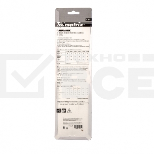 Паяльник Matrix пласт. ABS с пониж. теплопровод, медный наконечник с долговеч. покрытием, 30W