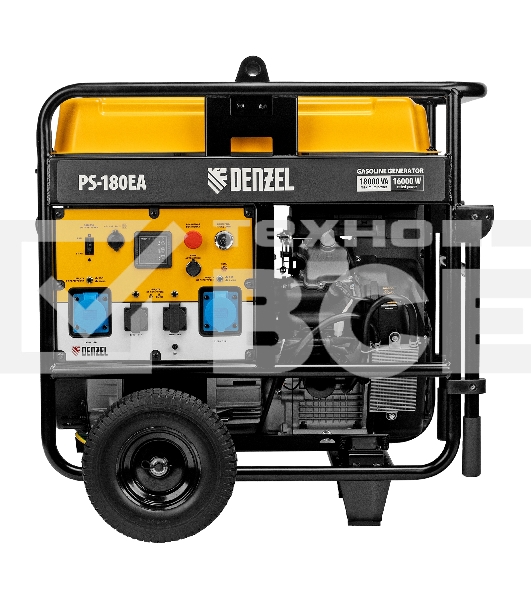 Электрогенератор бензиновый Denzel PS-180EA, 18 кВт, 110 дБ, 276 кг