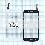 Сенсорное стекло (тачскрин) для Micromax A210 Canvas 4 белое, фото 1
