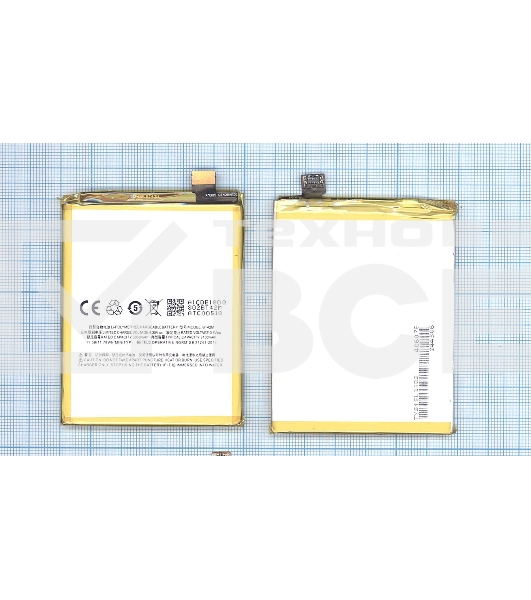 Аккумуляторная батарея BT42M для MeiZu Blue Charm Metal 3100mAh / 11.78Wh 3,8V