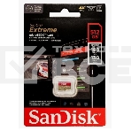 Флеш карта microSD 512GB SanDisk microSDXC Class 10 UHS-I A2 C10 V30 U3 Extreme 190MB/s, фото 1