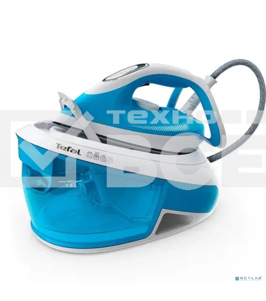 Парогенератор Tefal SV8002E0, голубой/белый