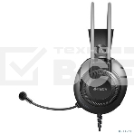 Наушники с микрофоном A4Tech Fstyler FH200i серый 1.8м накладные оголовье (FH200I GREY), фото3