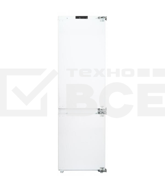 Холодильник Schaub Lorenz SLU E235W5 BUILT-IN белый двухкамерный 180/63 л морозилка снизу, капельная