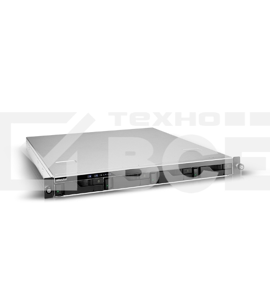 Сетевой накопитель ASUSTOR AS6504RS 4Bay/Intel Atom C3538, 2.1GHz/8GB DDR4/noHDD,LFF(HDD,SSD),/2x1GbE(LAN)/4xUSB3.2; 90IX01G0-BW3S00