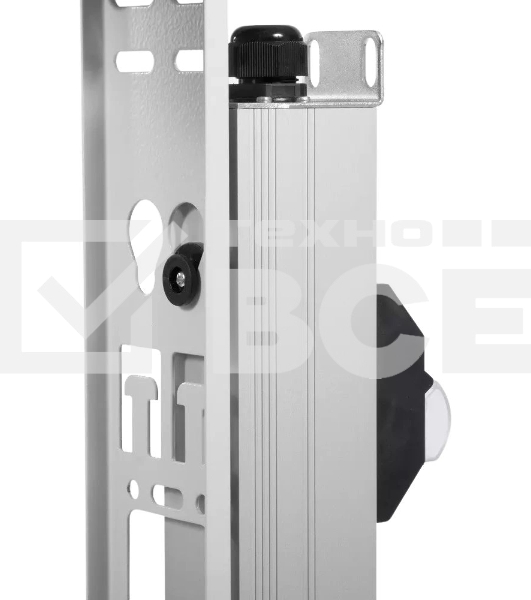 Блок силовых розеток Rem, IEC 60320 С13 х 12, IEC 60320 С19 х 8, вход колодка, 1863х45х60 мм (ВхШхГ), 32А, автомат, алюминий, с мониторингом