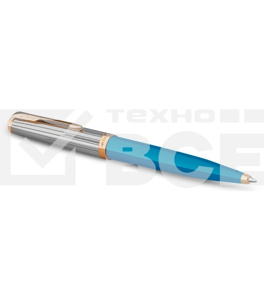 Ручка шариковая Parker 51 Premium (CW2169080) Turquoise GT M черн. черн. подар.кор.