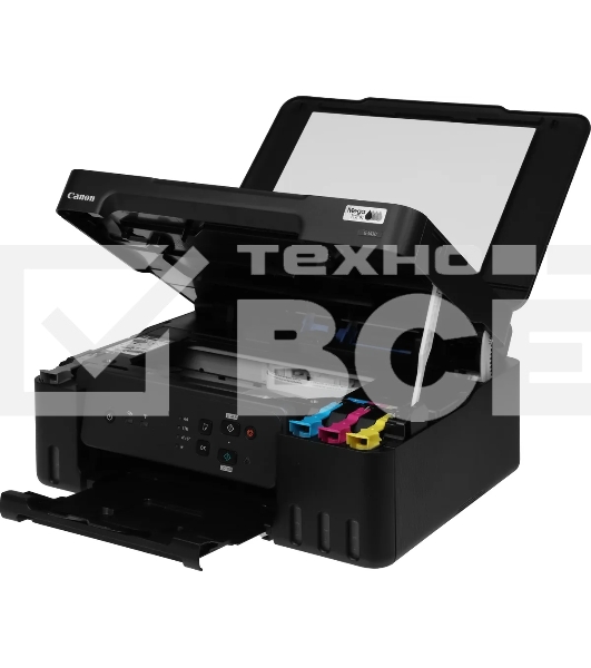 МФУ струйный Canon PIXMA G3430 (5989C009), A4, цветное, печ. 11 стр/мин. (ч/б) 6 стр/мин. (цвет), скан. до 3.16 стр/мин., 4800 x 1200 dpi (печать) 600x1200dpi (скан.), USB, Wi-Fi, Air Print, Mopria