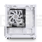 Корпус без блока питания Case JONSBO C6-ITX, Micro-Tower, no fan, 1xUSB-A 3.0 + 1xUSB-C 3.1, mDTX, mITX White, фото2