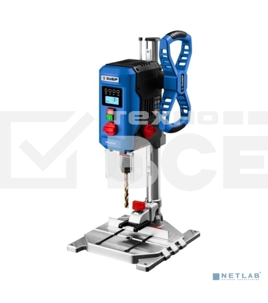 Вертикально-сверлильный станок, настольный Зубр Профессионал 800 Вт, 13 мм БЗП