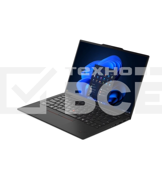 Ноутбук Lenovo ThinkPad X1 Carbon G13, 14' (1920x1200) Touch, Ultra 7 265U vPro, 32gb, 1TB SSD, Intel Graphics, Intel Wi-Fi 6E AX211 2x2 AX vPro& BT 5.3, CAM 1080P RGb+IR, 57Wh, BKLT KB US-ENG, W11 Pro, 1Y (EN_kbd, 2pin cable)