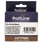 Картридж струйный ProfiLine PL-PG-40 для принтеров Canon Pixma iP1200/1600/2200, MP150/170/450 Black водн, фото4
