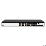 Управляемый коммутатор SNR уровня 2+, 24 порта 10/100/1000Base-T с поддержкой POE, 4 порта 1/10G SFP+, бюджет POE 370W, фото16