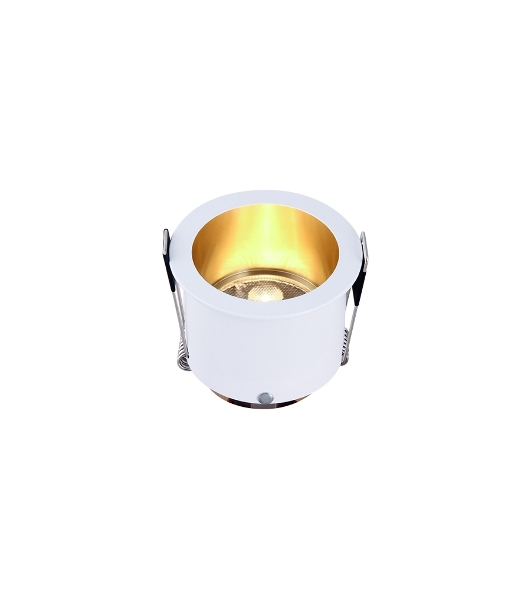 Светильник Ambrella light TN211 WH/GD белый/золото GU5.3 D68*57