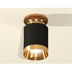Светильник Ambrella Light XS6302160 SBK/PYG черный песок/золото желтое полированное MR16 GU5.3 (N6905, C6302, N6134), фото3