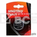 Батарейка Smartbuy CR2025/1B (12/720) (SBBL-2025-1B) (1 шт. в уп-ке), фото 1