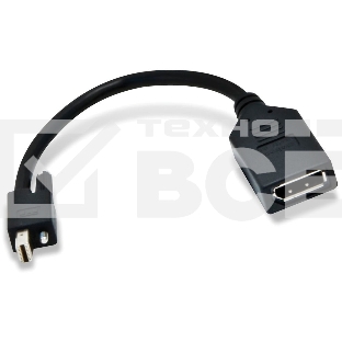 Переходник Sapphire W010-0051-00, CABLE, MINI DISPLAY PORT(M) TO STD DISPLAY PORT (F) W/LATCH-130MM