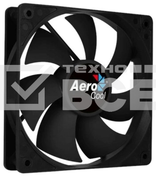 Вентилятор Aerocool / Formula Force 12 черный, 120 мм, 1000 об/мин, 23.7 дБ, 3 pin