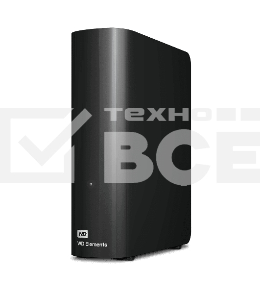 Внешний диск HDD WD Elements Desktop WDBWLG0140HBK-EESN, 14ТБ, черный