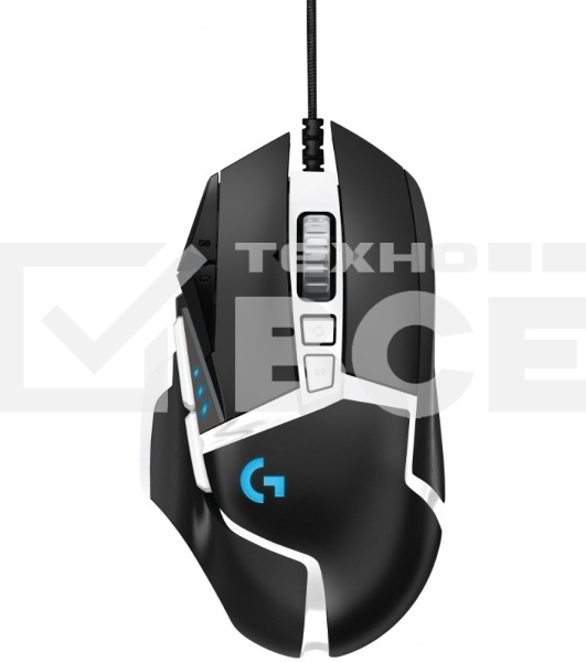 Мышь Logitech G502 SE HERO Corded Gaming Mouse  <USB, Black/White, EWR2, Retail> 910-005730