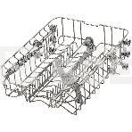 Встраиваемая посудомоечная машина Krona GARDA 45 BI 1760Вт узкая, фото7