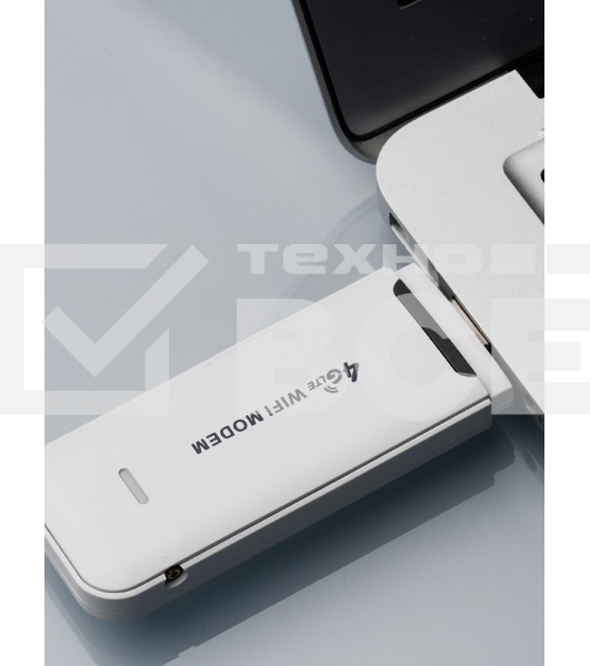 Модем 3G/4G Anydata W150 USB Wi-Fi Firewall +Router внешний белый