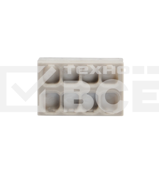 Экспресс-клемма с пастой Rexant СМК 2273-248, 8-проводная 0.5-2.5 мм², прозрачная (50 шт./уп.)