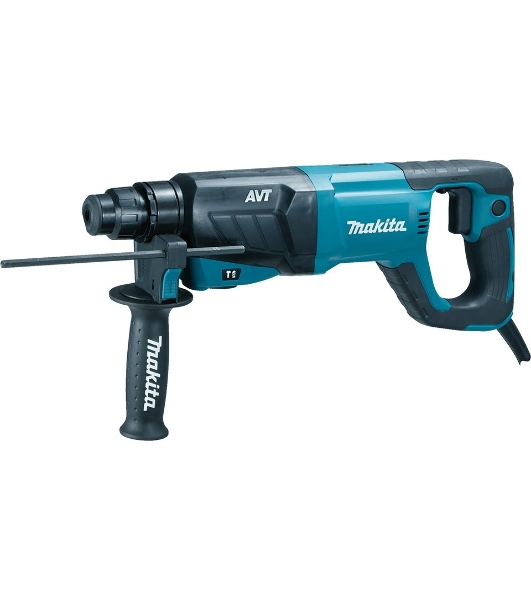 Перфоратор MAKITA HR2641  SDS+ 800Вт 3реж 2.4дж 0-4500у/м 3.1кг чем авт д-образ