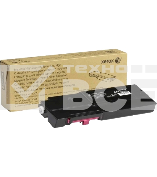 Картридж лазерный Xerox 106R03523 пурпурный для VersaLink C400/C405 4800 стр.(Channels)