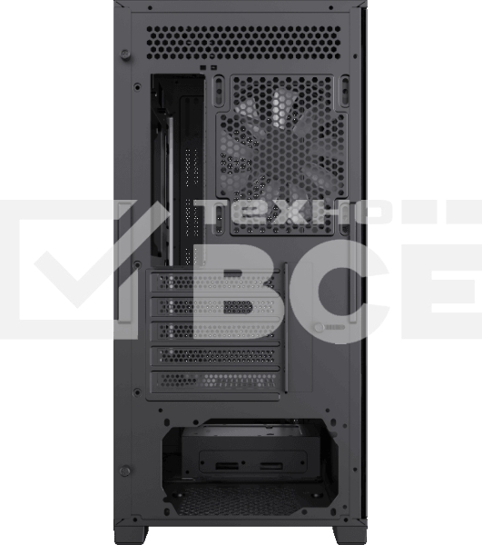 Компьютерный корпус mATX, без блока питания Gamemax Destroyer TGB mATX case, black, w/o psu, w/1xUSB3.0+2xUSB2.0, Combo Audio, w/3x12cm ARGB front fan (1xFN-12A-M6I, 2xFN-12A-S6I), w/1x12cm ARGB rear fan (FN