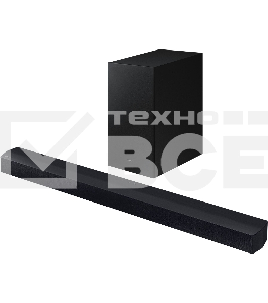 Саундбар Samsung HW-C450/RU 2.1 80Вт+120Вт черный