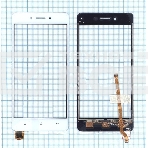 Сенсорное стекло (тачскрин) для OPPO F1, белое, фото3