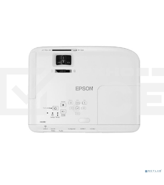 Проектор Epson EB-FH06 white (LCD, 1920×1080, 3500Lm, 16000:1, 2.7 kg) (V11H974040)