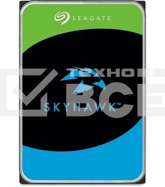 Жесткий диск HDD Seagate SkyHawk 2Tb SATA 5400 rmp 6Gb/s 256Mb 3.5' 1 year warranty (replacement ST2000VX008, ST2000VX015, WD23PURZ, ST2000VM003)